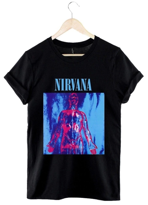 Remera Nirvana (Negro)