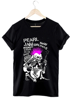 Remera Pearl Jam (Negro)