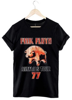 Remera Pink Floyd (Negro)