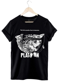 Remera Platoon (Negro)