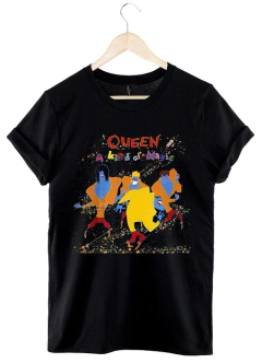 Remera Queen (Negro)