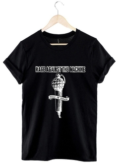 Remera Rage Against the Machine (Negro) - comprar online