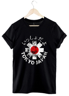 Remera Red Hot Chili Peppers (negro)