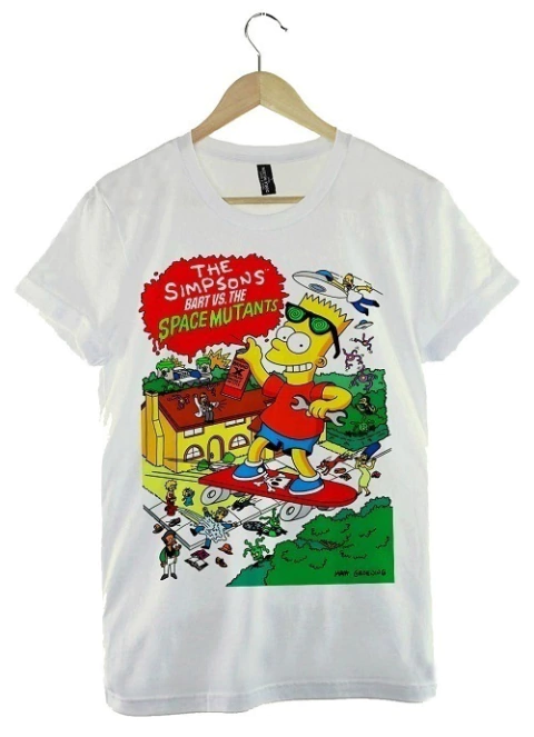Remera Bart vs Space Mutants