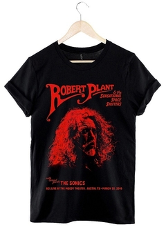 Remera Robert Plant (negro)