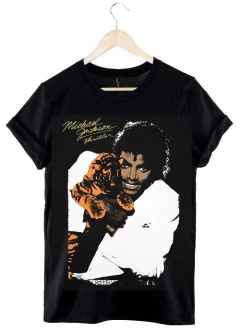 Remera Michael Jackson - (negro)
