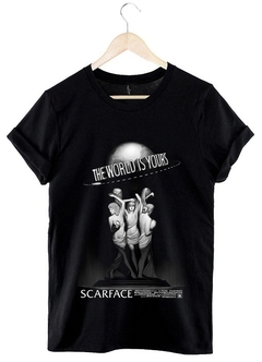 Remera Scarface (Negro)