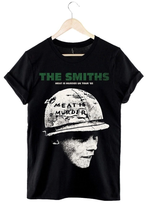 Remera The Smiths (negro)