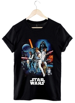Remera Star Wars (Negro)