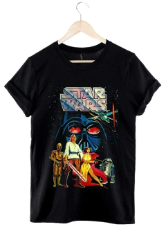Remera Star Wars (negro)