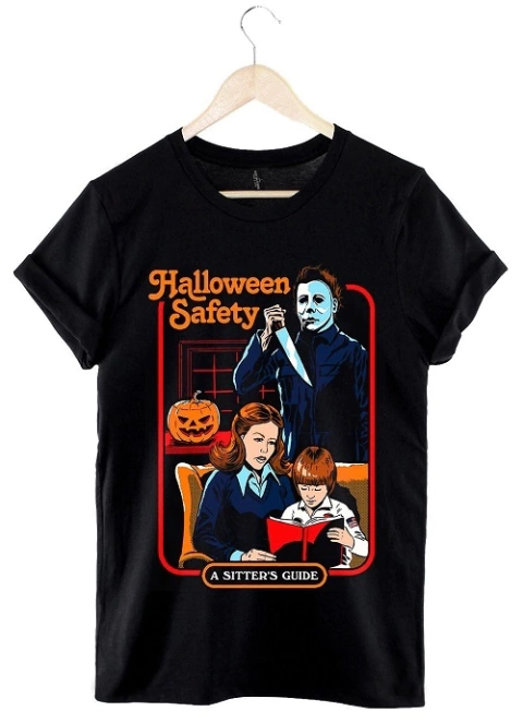 Remera Halloween (negro) - comprar online