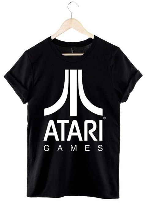 Remera Atari (Negro)