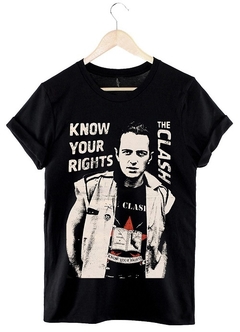 Remera The Clash (Negro)