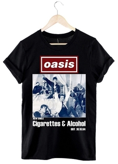 Remera Oasis (Negro)