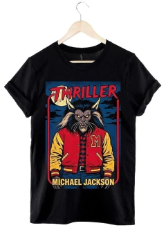 Remera Michael Jackson - (negro)