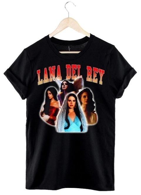 Remera Lana del Rey (negro)