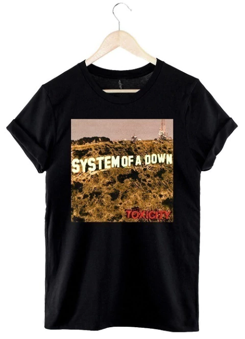 Remera System of a Down Toxicity (Negro) - comprar online