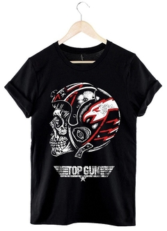Remera Top Gun (Negro)