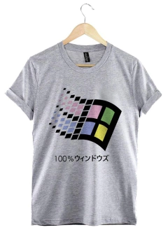 Remera Windows Japanese - comprar online