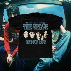 Remera The verve (negro) - comprar online