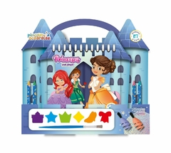 Pinceles y Acuarelas Princesas