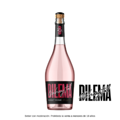 Dilema Espumante Rosado Dulce Natural - caja 6 unidades