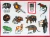 PLANCHA DE STICKERS - ANIMALES AUTÓCTONOS PARA NIÑOS NATIVOS - tienda online