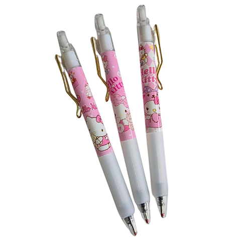 Kit com 03 canetas Hello Kitty - comprar online