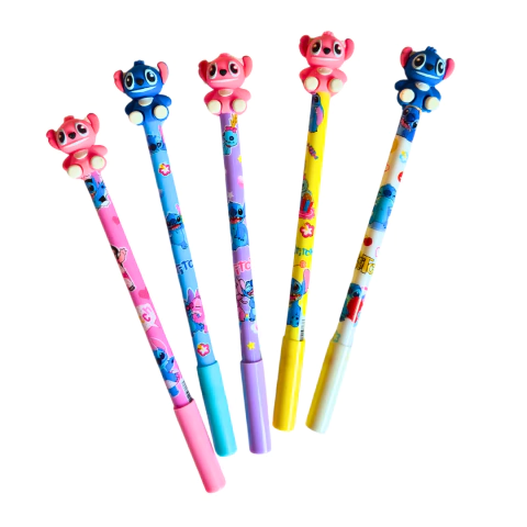 Kit com 05 canetas Stitch - comprar online