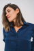 Camisa Blue Silk - tienda online