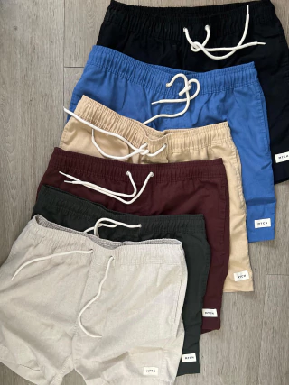 Short elástico Linho misto 59891 - comprar online