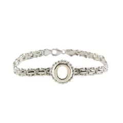 Imagen de VI-PU 20 Pulseras Iniciales Plata 925 (18 cm)