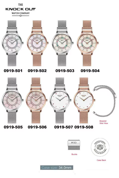 0919 Reloj Knock Out