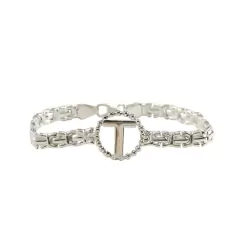 VI-PU 20 Pulseras Iniciales Plata 925 (18 cm) - comprar online