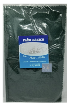 Paño Magico Limpiador De Metales Joyas Platalim (13cm X 22cm) - comprar online