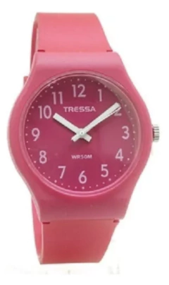 Reloj Tressa FUN - 088 (Fucsia Silicona)