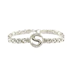 VI-PU 20 Pulseras Iniciales Plata 925 (18 cm) - comprar online