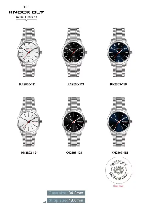 2803 Reloj Knock Out