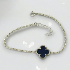ART-190 Pulsera V.C Piedra Nacar "Summer Premium 2025" (15mm) Plata 925