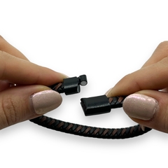 CUERO-1 Pulsera Cuero y Cierre Imantado Premium - tienda online