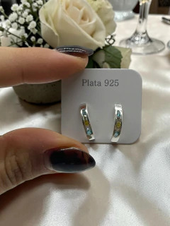ART-264 Aros Medio Sin Fin "Edición Argentina" (12 mm) Plata 925 en internet