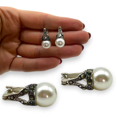 AR LADY-3-PL Aro Lady DI Perla (10 MM) Plata 925