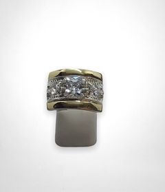 AG220 Anillo Plata y Oro en internet