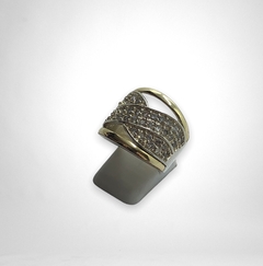 AG573 Anillo Plata y Oro en internet