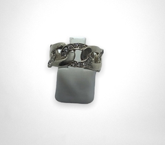 AG 516 Anillo Plata y Oro Entrelazado en internet