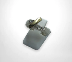AG401 Anillo Plata y Oro - comprar online