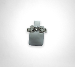 AG473 Anillo Plata y Oro Estilo Princesa en internet