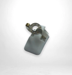 AG468 Anillo Plata y Oro con Cubics - comprar online
