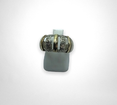 AG 277 Anillo de Diseño Plata y Oro en internet