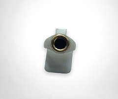 AG175 Anillo Plata y Oro Mediano Redondo Negro en internet
